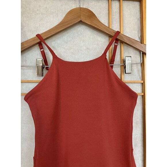 Girlfriend Collective FLOAT Naomi Strappy Dress, XSmall, Bike shorts, Pockets - Picture 4 of 14